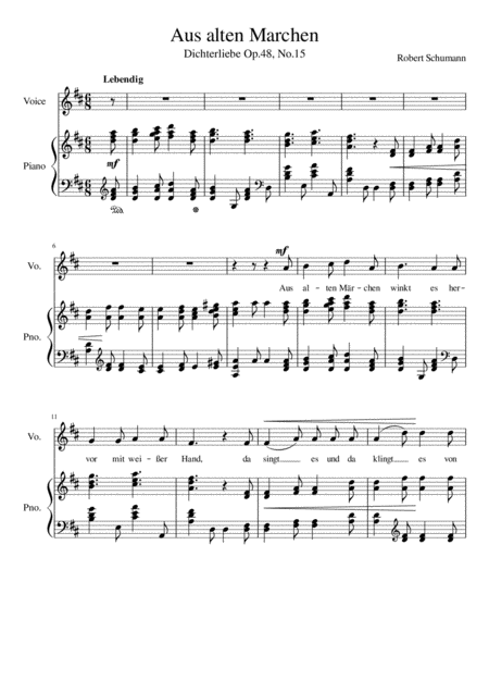 Aus Alten Marchen D Major Page 2