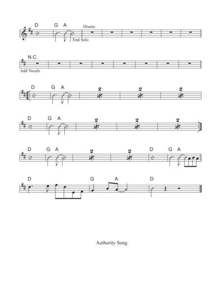 Authority Song Page 2