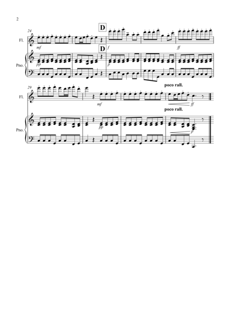 Autumn Four Seasons For Flute And Piano Page 2