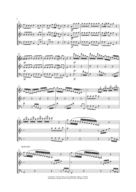 Autumn String Trio For String Trio Page 2