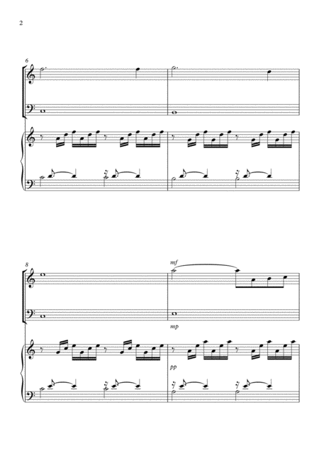 Ave Maria By Js Bach Charles Gounod Trio For Violin Cello And Piano Page 2