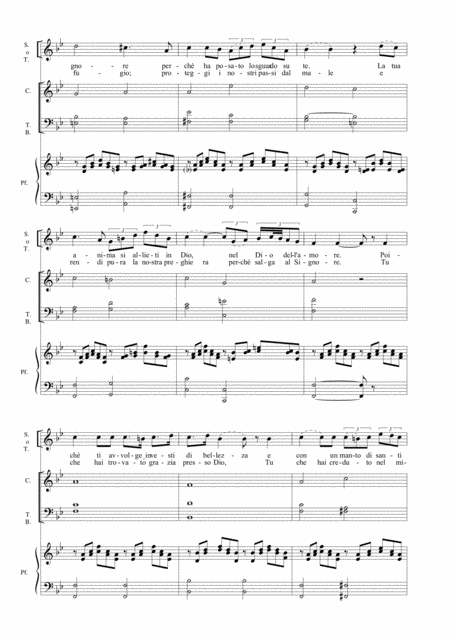 Ave Maria By Schubert Arr For Solo Choir Atb And Piano Organ Page 2