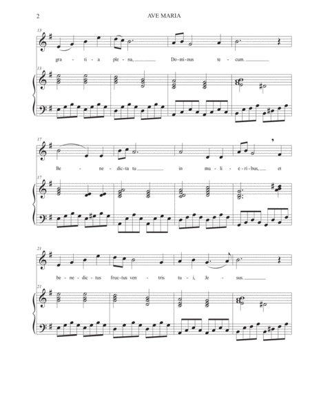 Ave Maria E Minor Page 2