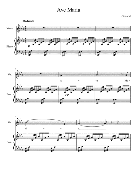 Ave Maria Eb Major Page 2