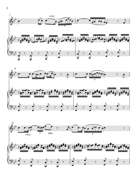 Ave Maria Flute Piano Duet Page 2