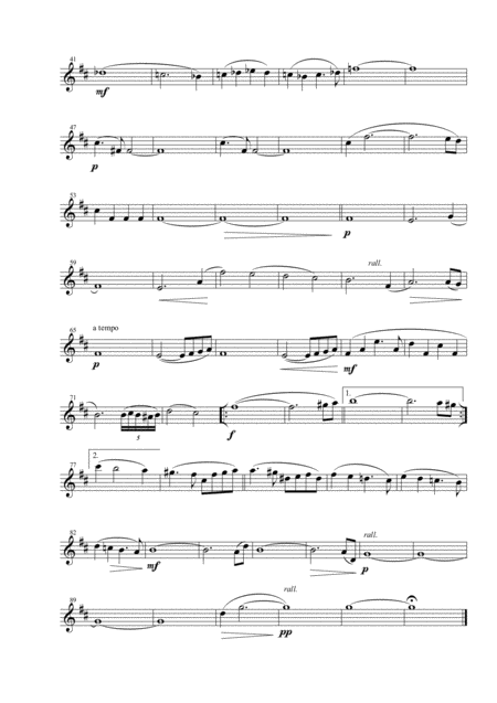 Ave Maria Tanti Anni Prima For Clarinet And Piano Page 2