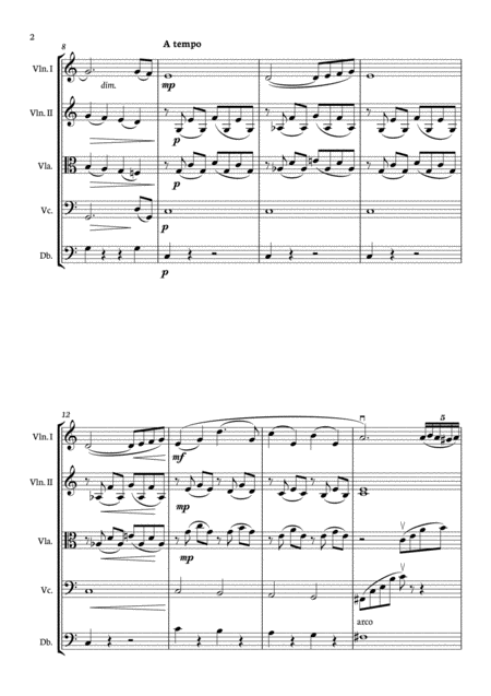 Ave Maria Tanti Anni Prima String Quintet String Orchestra Page 2