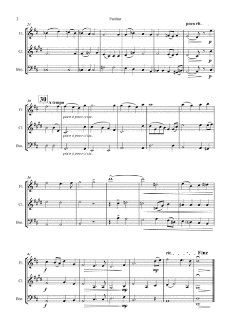 Ave Verum Corpus W A Mozart Wind Trio Page 2