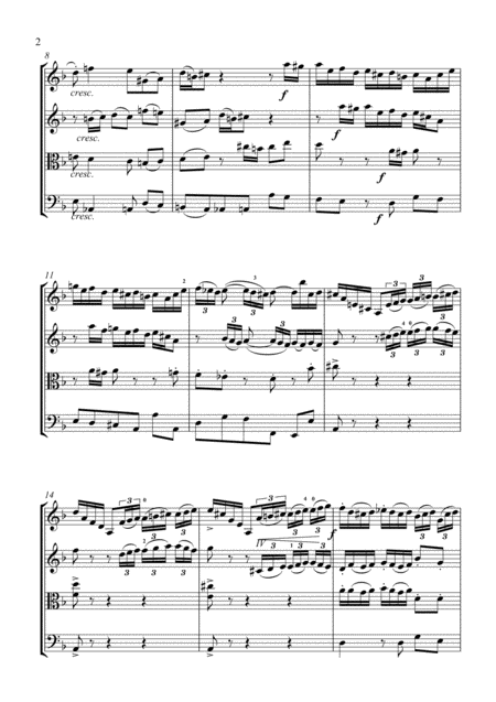 Bach Double Violin Concerto Allegro Page 2