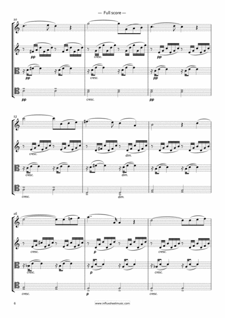 Bach Gounod Ave Maria Arr For String Quartet Full Score And Parts Page 2