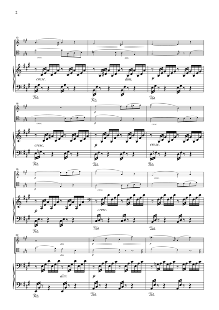 Bach Gounod Ave Maria For Piano Trio Pb007 Page 2