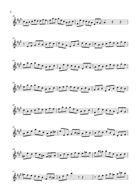 Bach Jesu Joy Of Mans Desiring For Clarinet In Bb Page 2