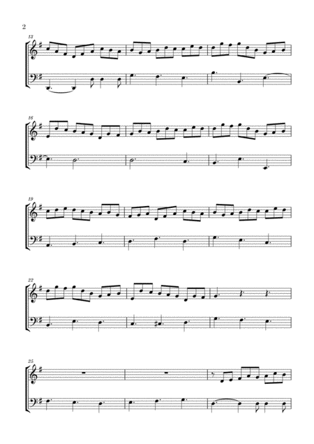 Bach Jesu Joy Of Mans Desiring For Flute And Trombone Page 2