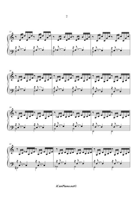 Bach Prelude No 1 In C Major Well Tempered Clavier Bwv 846 Page 2