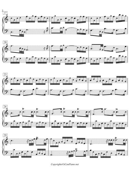 Bach Prelude No 13 Bwv 882 Well Temperedclavier Ii Icanpiano Style Page 2