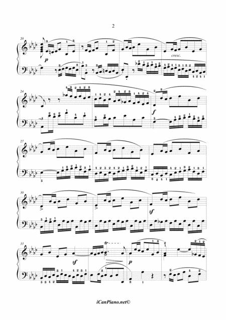 Bach Prelude No 17 In Ab Bwv 862 Page 2