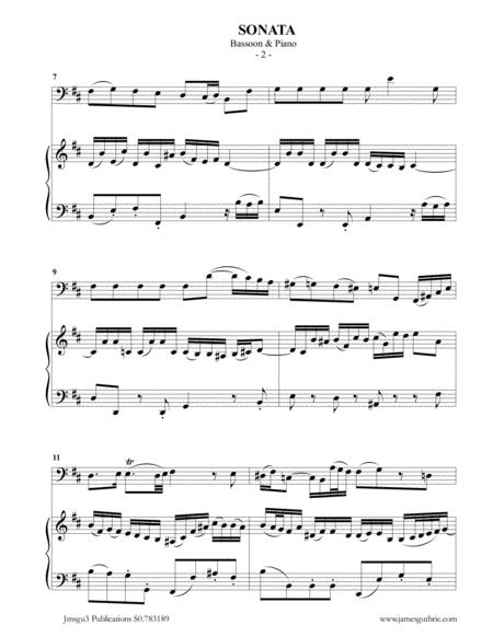 Bach Six Sonatas Bwv 1030 1035 For Bassoon Piano Page 2