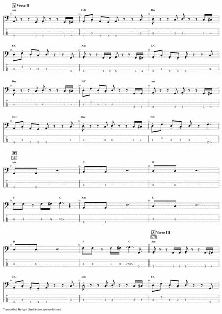 Back Chat Queen John Deacon Complete And Accurate Bass Transcription Whit Tab Page 2