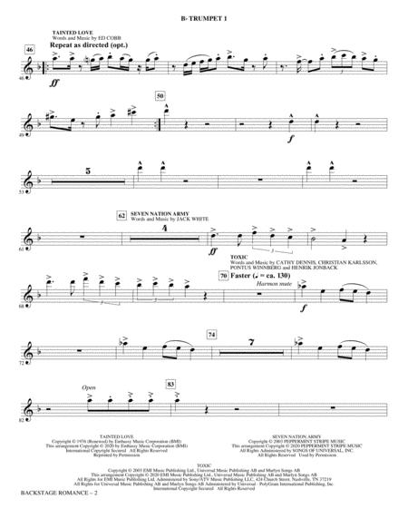 Backstage Romance From Moulin Rouge The Musical Bb Trumpet 1 Page 2