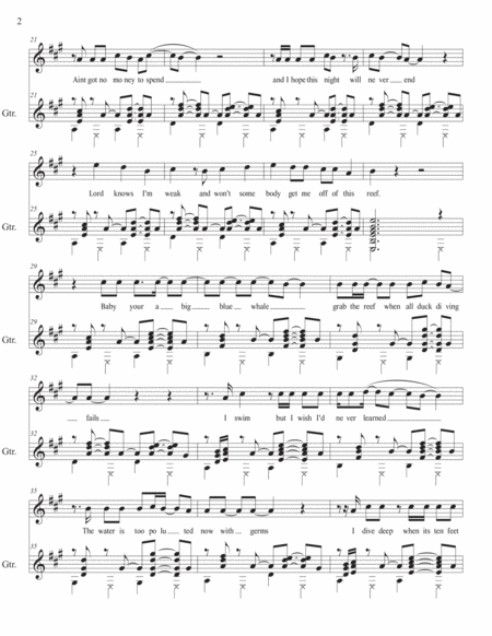 Badfish Sheet Music Page 2