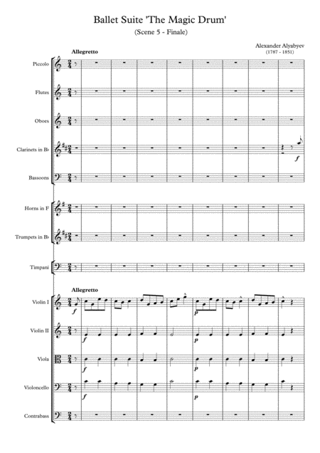 Ballet Suite The Magic Drum Scene 5 Finale Page 2