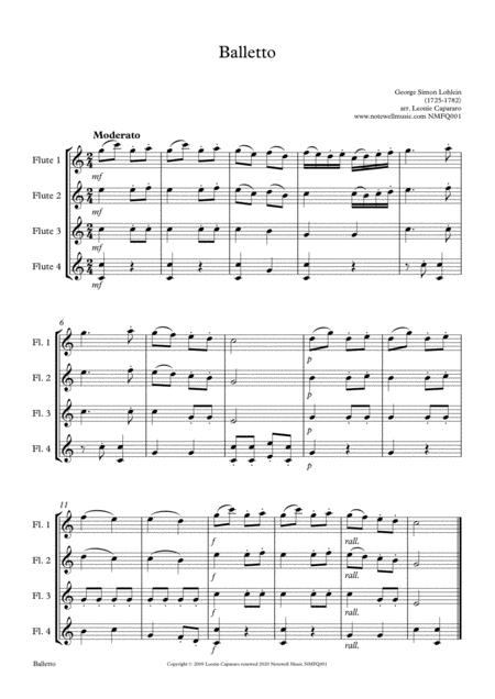 Balletto Flute Quartet0 Page 2