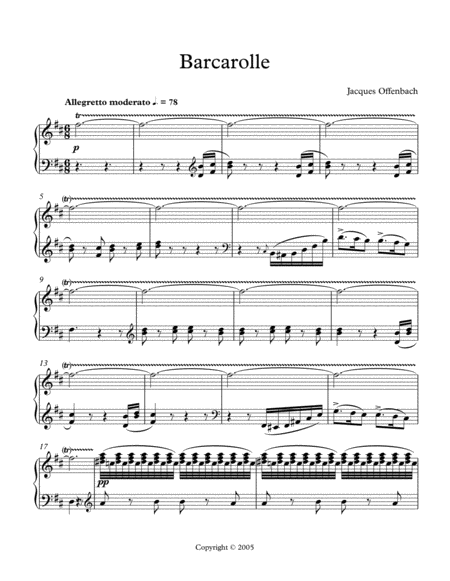 Barcarolle Offenbach Page 2