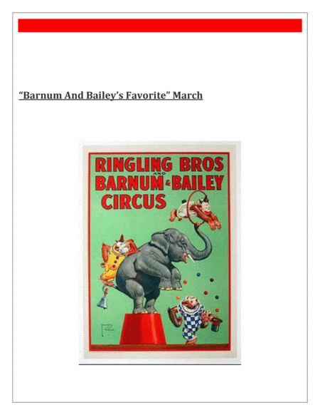 Barnum And Baileys Favorite March Circus March For Flute Choir Ensemble Page 2