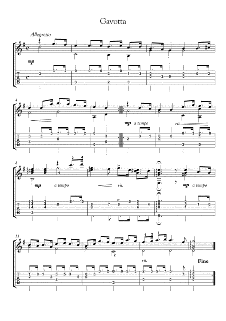 Baroque Guitar Suite 1 Byroncalli Page 2