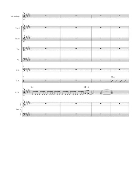 Barracuda For String Orchestra With Rhythm Section And Vocals Page 2
