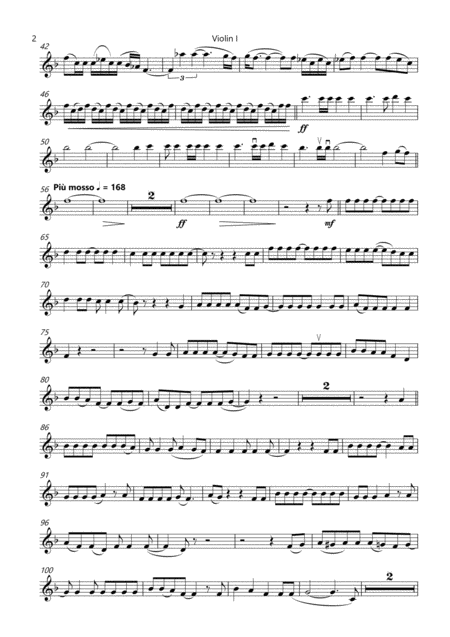 Bat Out Of Hell By Meat Loaf Full Song String Quartet Page 2