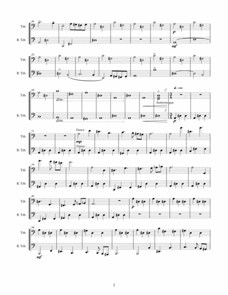 Battle For Tenor And Bass Trombone Page 2