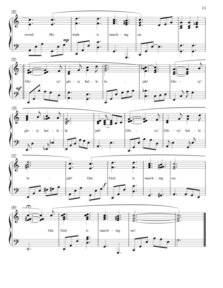 Battle Hymn Of The Republic Jazzy Page 2