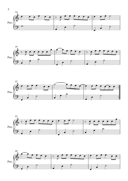 Be Alright By Dean Lewis Easy Piano Page 2