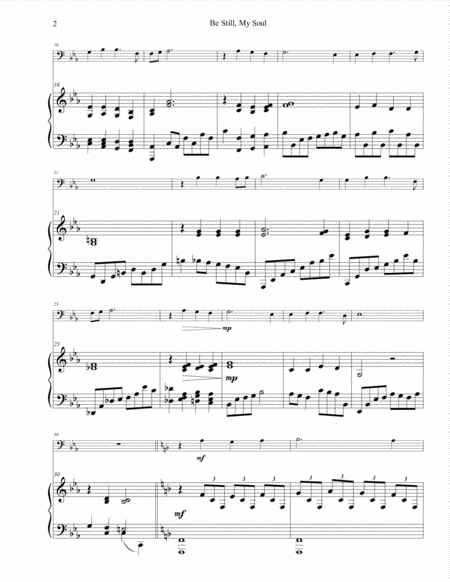 Be Still My Soul Cello Solo Page 2