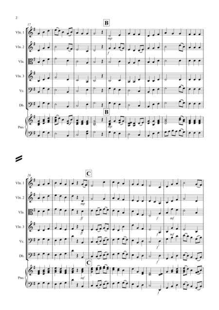 Be Thou My Vision For String Orchestra Page 2