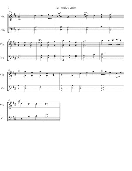 Be Thou My Vision For Violin And Cello Page 2