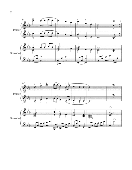 Be Thou My Vision Piano Duet Page 2