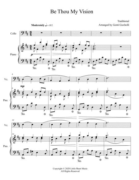 Be Thou My Vision Sacred Cello And Piano Page 2