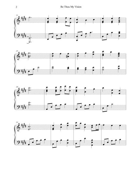 Be Thou My Vision Sheet Music Advanced Page 2