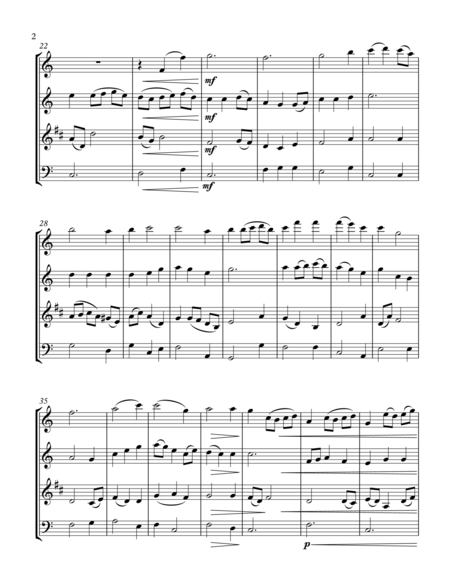 Be Thou My Vision Wind Quartet Page 2