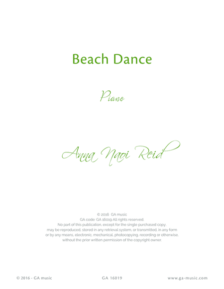 Beach Dance Page 2