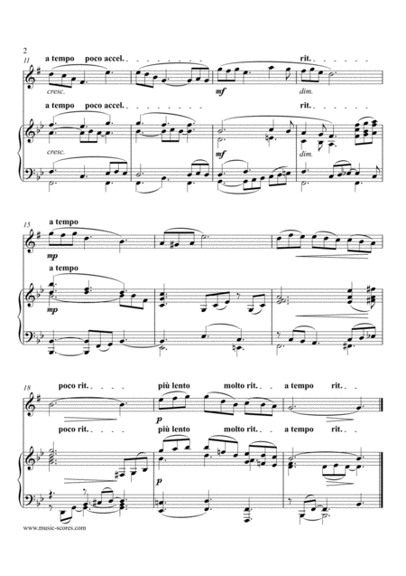 Beautiful Dreamer Alto Saxophone And Piano Page 2