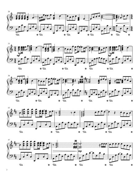 Beautiful In White Piano Page 2