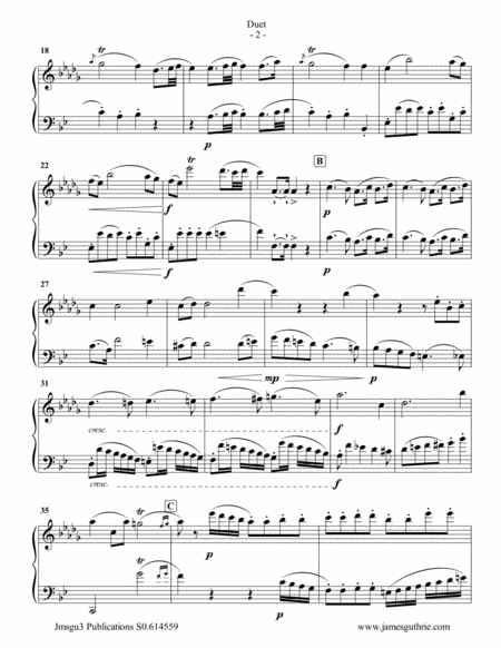 Beethoven Duet Woo 27 No 3 For Oboe D Amore Bassoon Page 2