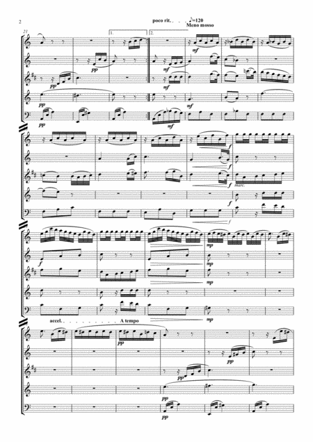 Beethoven Fr Elise For Elise Woo 59 Wind Quintet Page 2