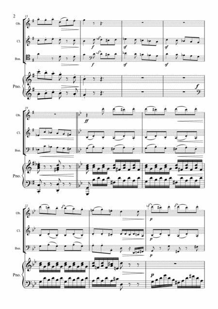 Beethoven Rondo Op 49 Oboe Clarinet Bassoon Piano Piano Quartet Page 2