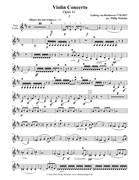 Beethoven Violin Concerto Op 61 Page 2