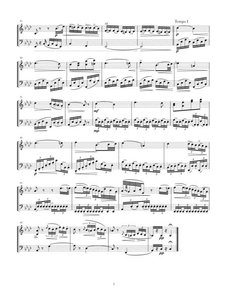 Beethovens Pathetique For Violin Cello Page 2