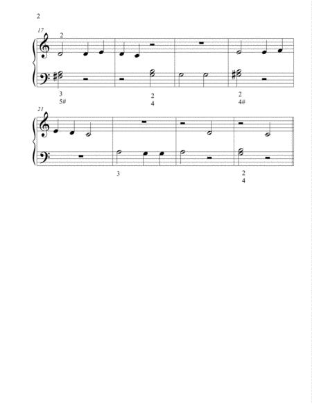 Beginner Christmas Carols In Middle C Position Page 2